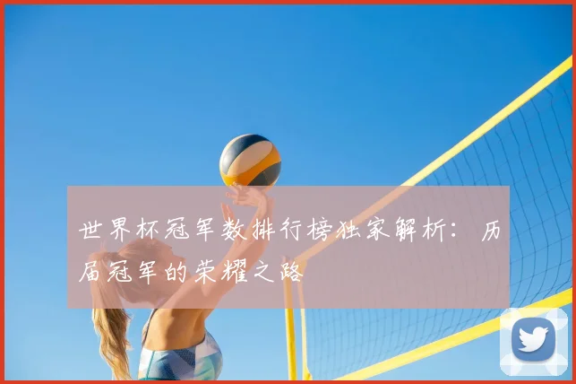 世界杯冠军数排行榜独家解析：历届冠军的荣耀之路